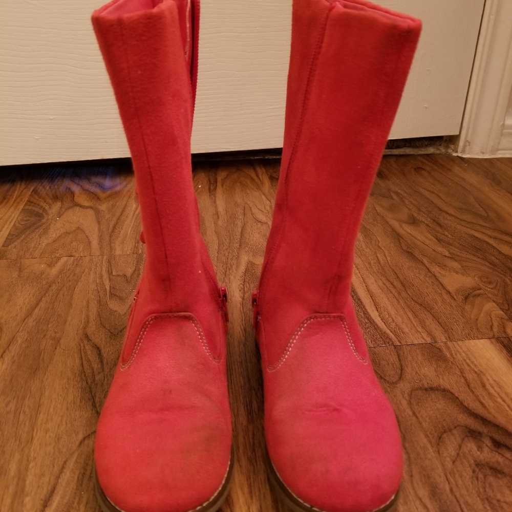 Gymboree Girl Red Boots
